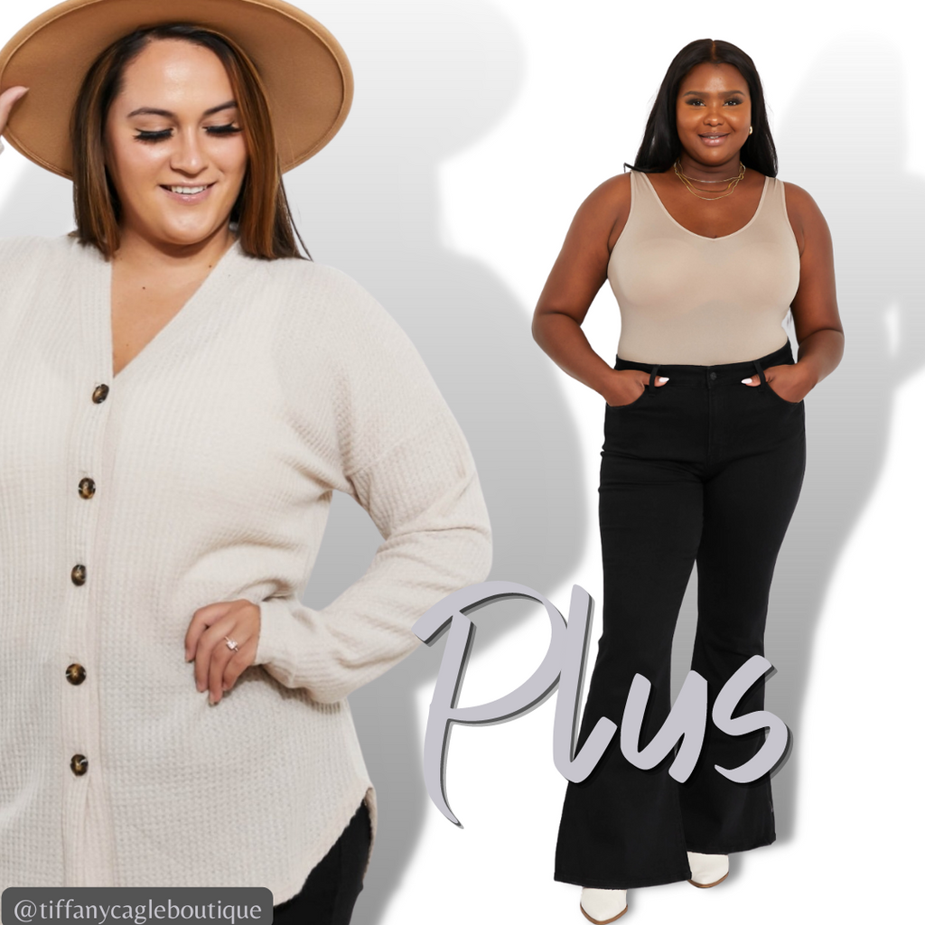 Shop Women's plus size up to size 3xl. Coming soon! Shapewear to 6xl. 