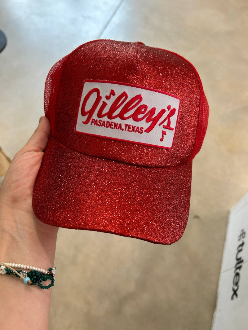 Gilley's Pasadena, Texas Glitter Trucker Hat