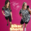1237 - Malibu Vibes - Trendy Biker Shorts - Plus and Regular