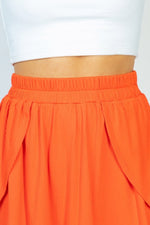 White Birch High Waisted Solid Knit Skirt