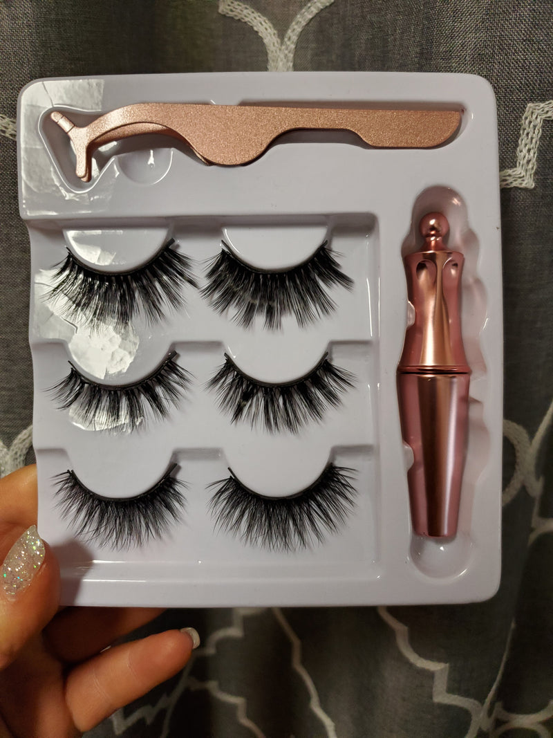 440 - Magnetic lashes - 3 pack