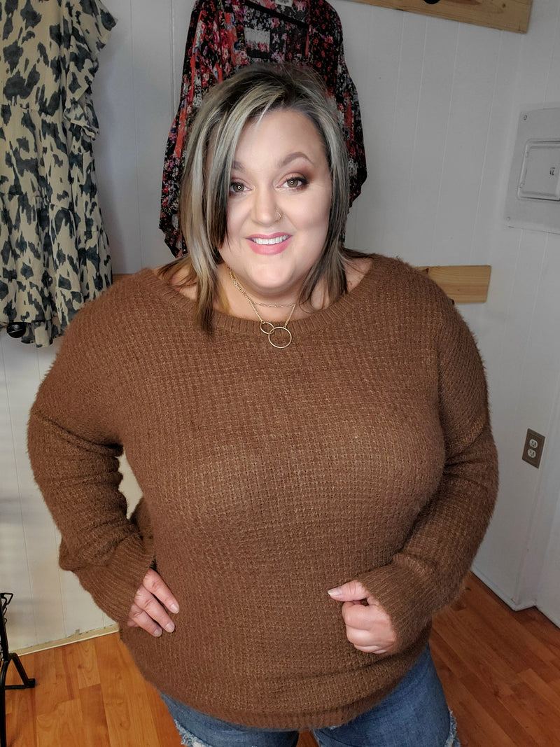 1357 - The Blakely Sweater - Plus Size Trendy Sweater