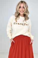 Gilli "Grateful" Graphic Sweatshirt