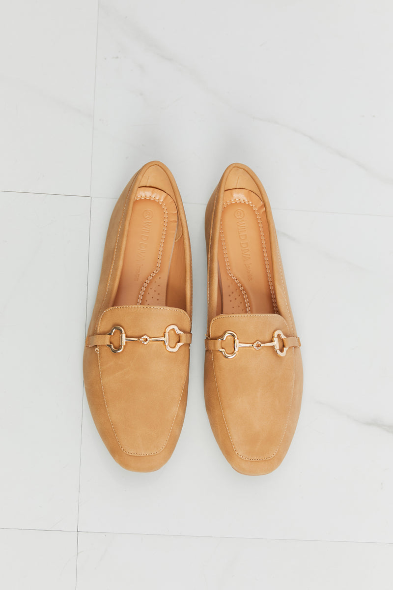 WILD DIVA Faux Leather Flats