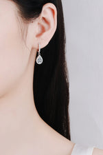 Moissanite Teardrop Earrings