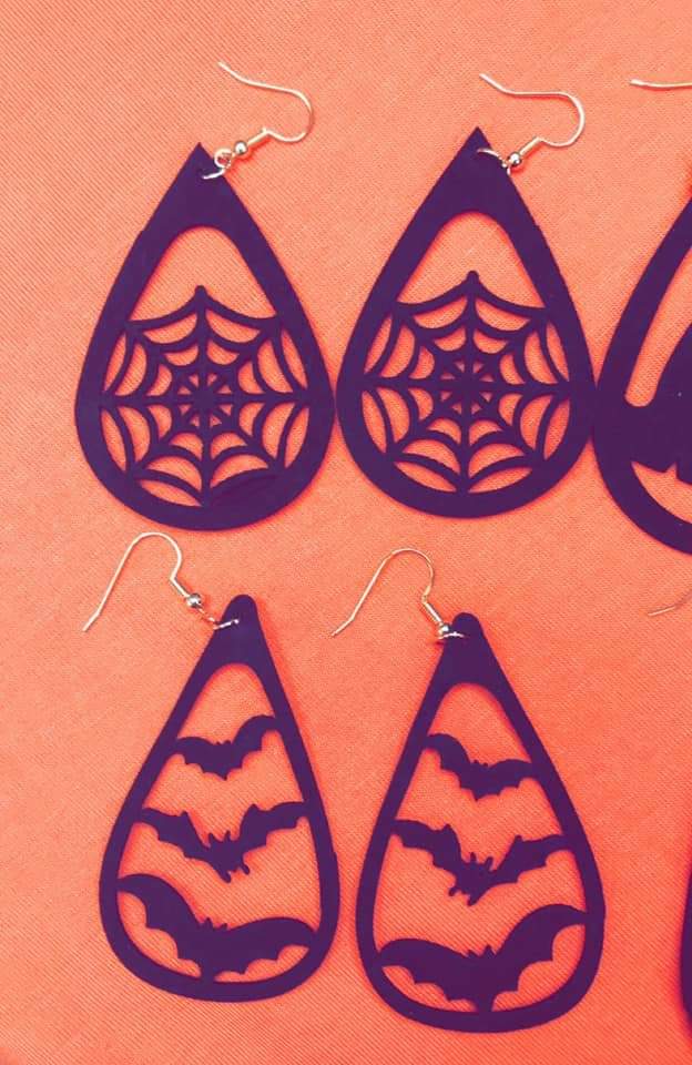 Spooky earrings- halloween earrings
