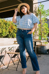 Lovervet Full Size Rebecca Midrise Bootcut Jeans