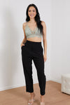 Always Classy Cropped Pants in Black