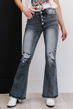 Risen Hometown Girl Full Size Run Flare Jeans