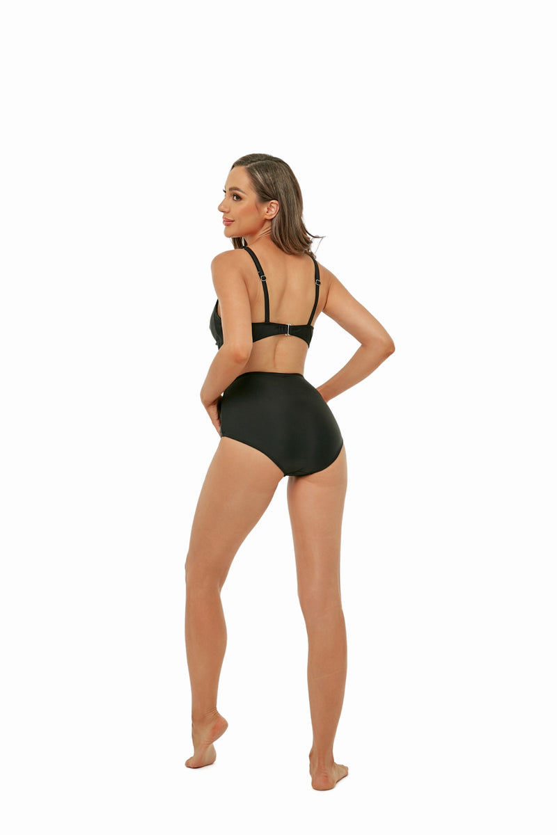 Twisted Adjustable Strap Bikini Set