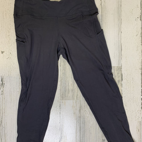 Tiffany Cagle Boutique-Charcoal Gray Ankle Length Athletic Pants-TCB