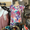 407-Multi-Colored Floral Blouse-TCB