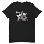 Keep my name out of your thin mouth graphic tee